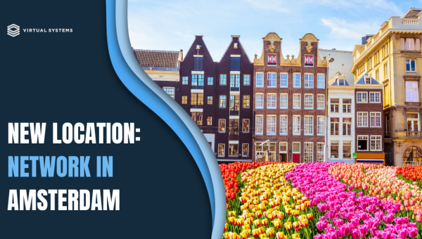New location in Amsterdam, the Netherlands 